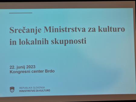 Srečanje Ministrstva za kulturo in lokalnih skupnosti